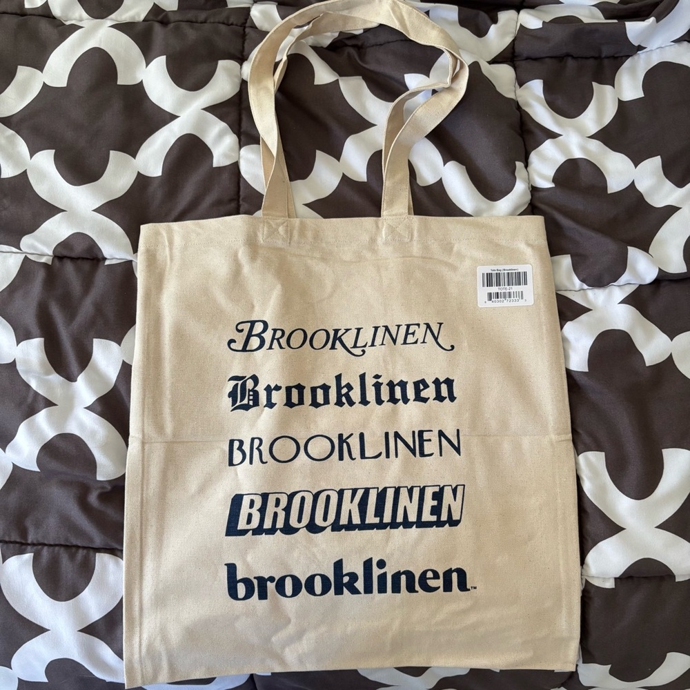 Brooklinen Beige Canvas Tote Bag New - Open to Offers